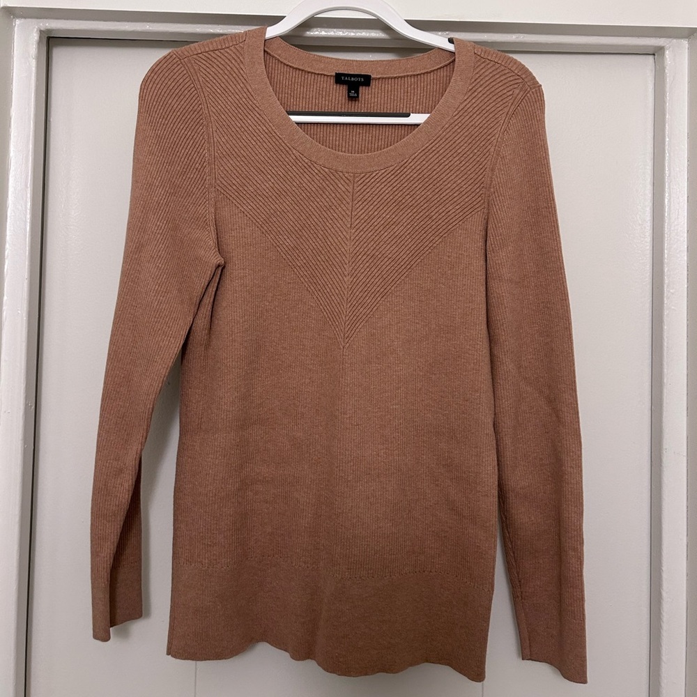 Talbots Lightweight Sweater Brown Size Medium